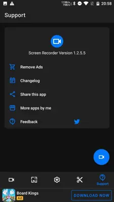 Easy Screen Recorder android App screenshot 2