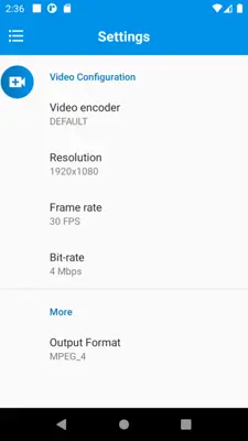 Easy Screen Recorder android App screenshot 5