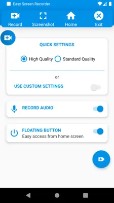 Easy Screen Recorder android App screenshot 8